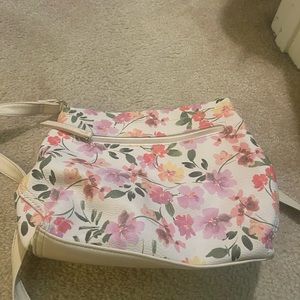 Floral crossbody bag